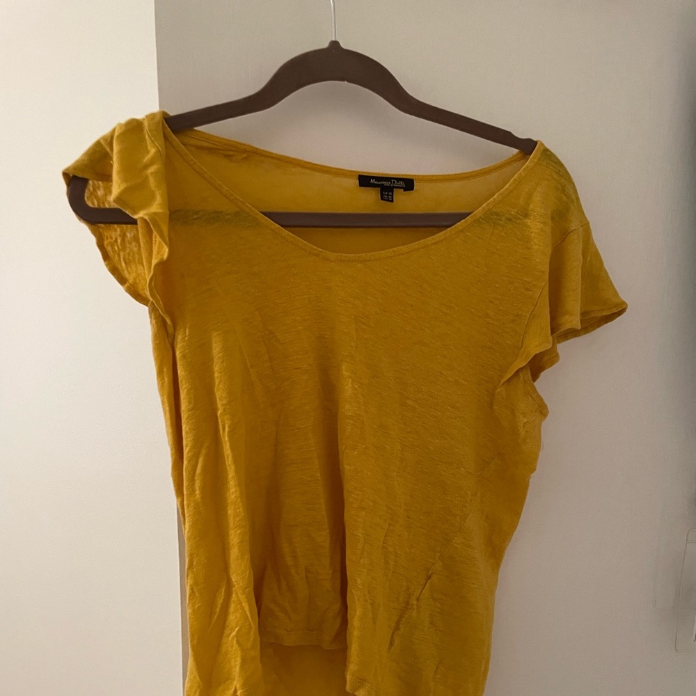 Mustard color massing dutti